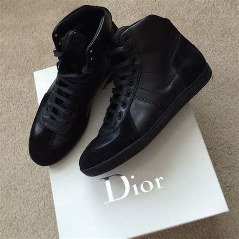 dior chunky shoes grey|christian dior high top shoes.